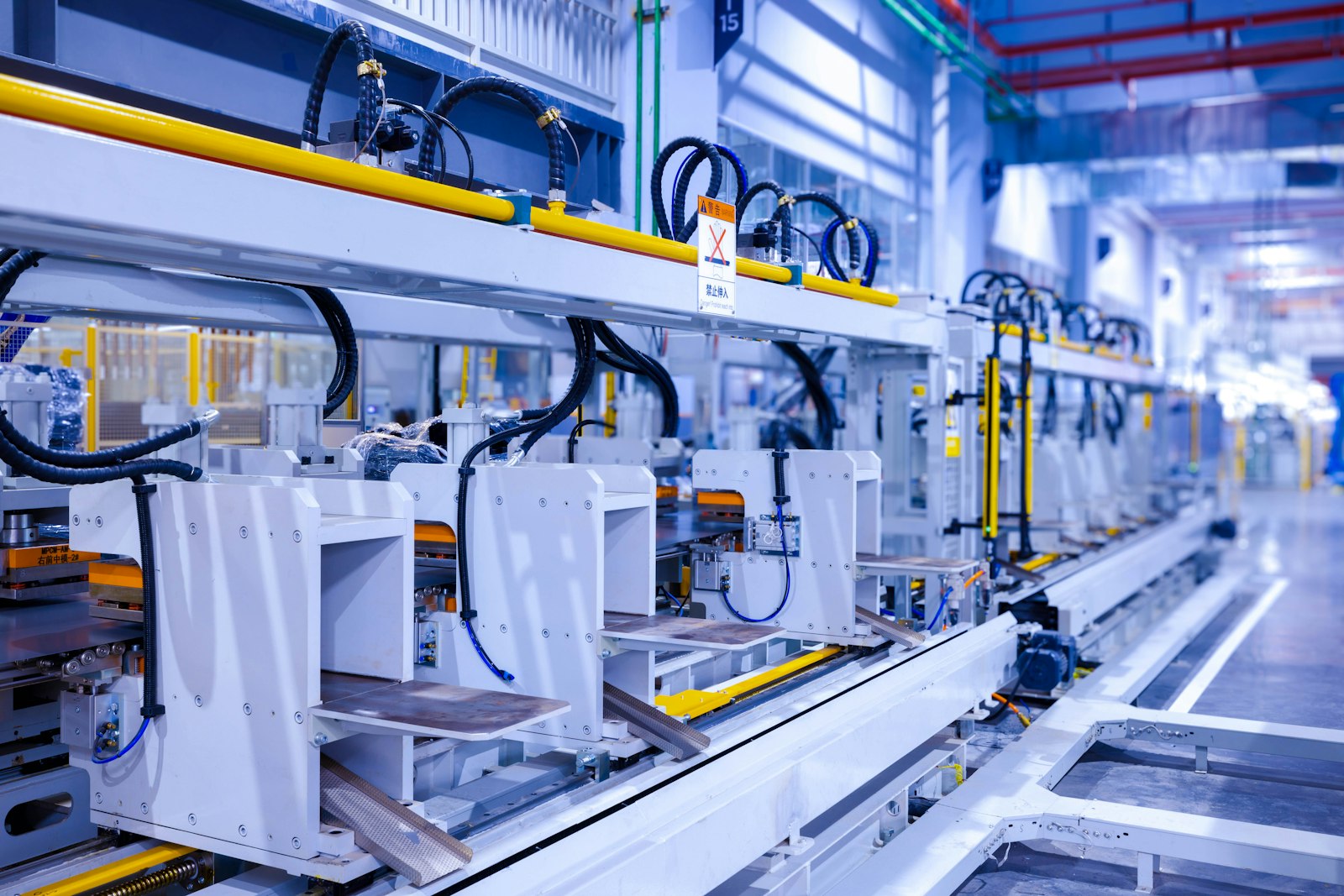 Precision build-to-print electro-mechanical assembly floor