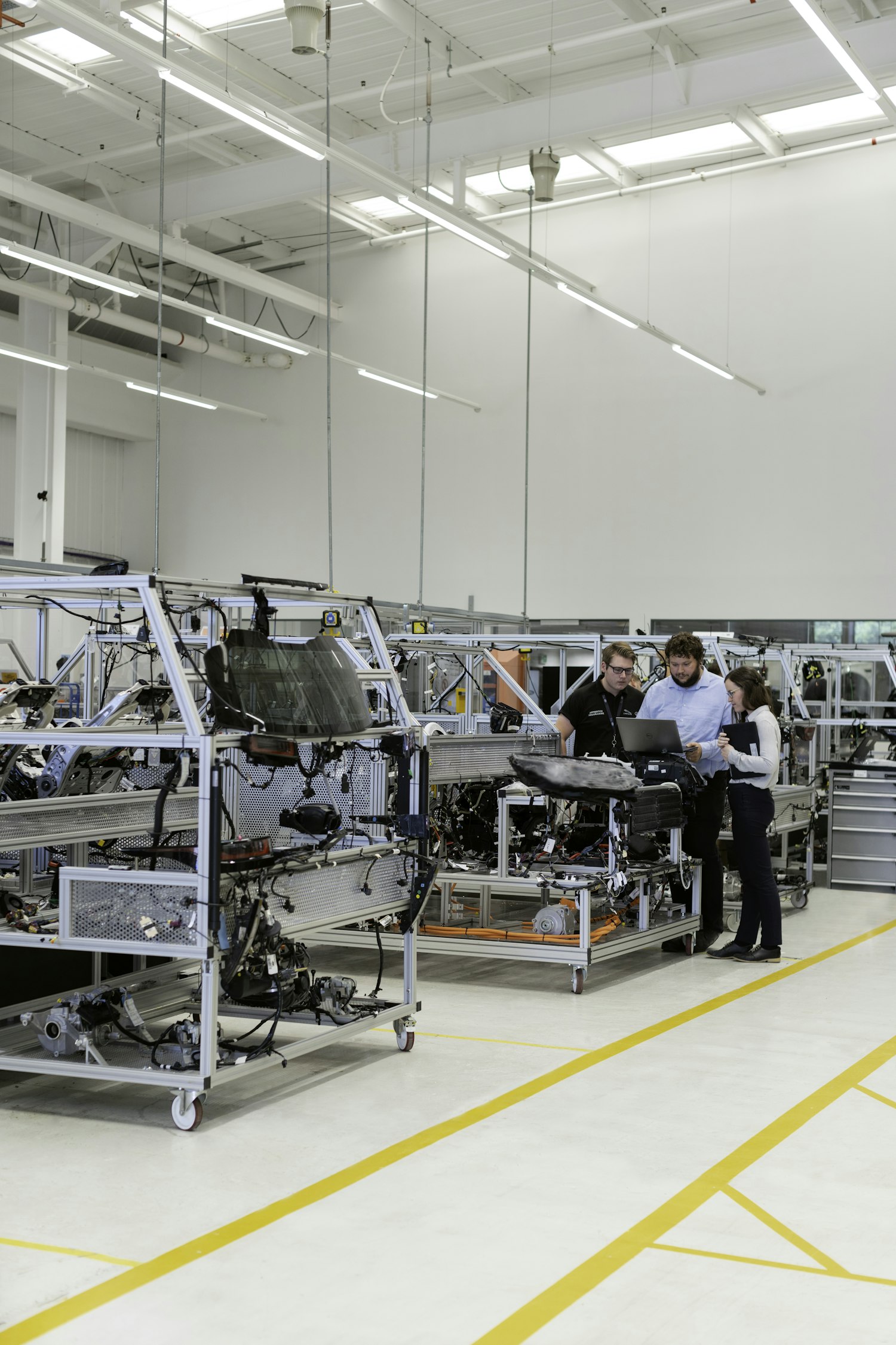 Pacific Mechatronics 15,000 sq. ft. precision manufacturing plant floor and assembly bays